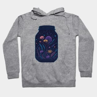 Alien Ecosystem in a Mason Jar Hoodie